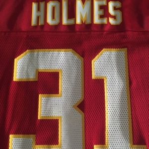 NFL Kansas City Chiefs Priest Holmes Jersey - L